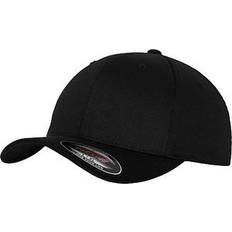 Flexfit 6277 Wooly Combed Cap - Black