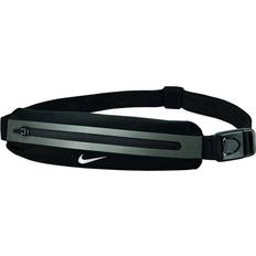 Black Running Belts Nike Slim Waist Pack 2.0 Running Belt - Black/Silver