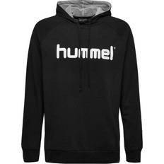 Hummel Go Kids Cotton Logo Hoodie - Black (203512-2001)