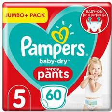 Pampers Baby Dry Nappy Pants Size 5