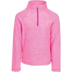 Trespass Kid's Meadows Half Zip Fleece - Pink Lady