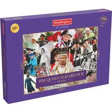 Waddingtons Classic Jigsaw Puzzles Waddingtons HM Queen Elizabeth II Montage 1000 Pieces