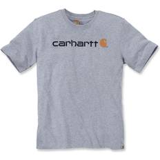 Carhartt Men T-shirts & Tank Tops Carhartt Core Logo Workwear T-shirt - Heather Grey