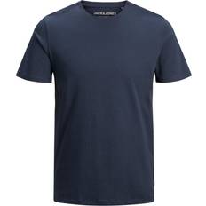 Jack & Jones Slim T-shirts & Tank Tops Jack & Jones Organic Cotton T-shirt - Blue/Navy Blazer