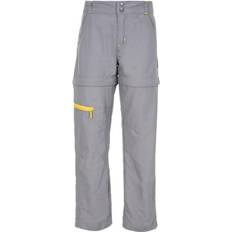 Hiking Trousers Children's Clothing Trespass Kid's Defender Convertible Walking Trousers - Storm Grey