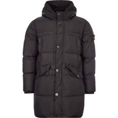 Stone Island Crinkle Reps Down Jacket - Black