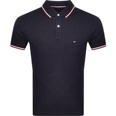 Grey - Men Tops Tommy Hilfiger Tipped Collar Slim Fit Polo
