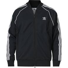 Adidas Denim Jackets - Men Outerwear adidas Adicolour Classics Primeblue SST Track Jacket - Black/White