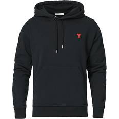 Ami Paris Ami De Coeur Small Hoodie Unisex - Black