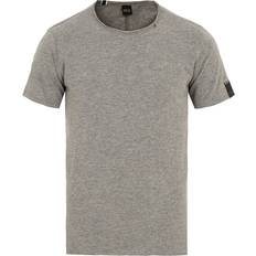 Replay Tops Replay Crew Neck Cotton T-shirt - Grey