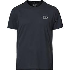 EA7 Clothing EA7 Train Logo Crew Neck T-shirts - Navy