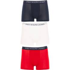Polo Ralph Lauren Blue - Men Men's Underwear Polo Ralph Lauren Trunk 3-pack - Red/White/Navy