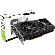 12 GB - GeForce RTX 3060 Graphics Cards Palit Microsystems GeForce RTX 3060 Dual HDMI 3 x DP 12GB