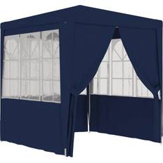 Blue Pavilions vidaXL Professional Party Tent with Walls 2x2 m