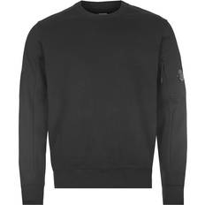 C.P. Company Diagonal Raised Fleece Sweatshirt - Black