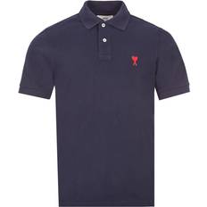 Ami Paris Ami de Coeur Polo Shirt - Navy