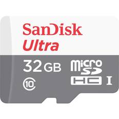 SanDisk microSDHC Memory Cards SanDisk Ultra Lite microSDHC Class 10 UHS-I U1 A1 100MB/s 32GB +Adapter