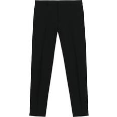 Calvin Klein Slim Wool Stretch Suit Trousers - Perfect Black