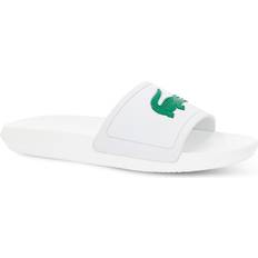 Lacoste Croco Slides - White/Green