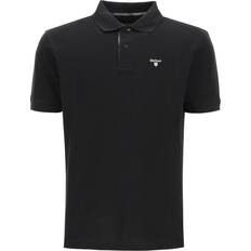 Best Polo Shirts Barbour Tartan Pique - Black