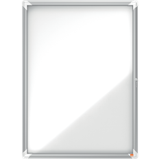 White Magnet Frames Nobo External Glazed Case Magnetic 9xA4