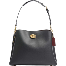 Coach Willow Shoulder Bag - Brass/Black