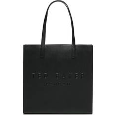 Dual Shoulder Straps Totes & Shopping Bags Ted Baker Soocon Crosshatch Large Icon Bag - Black