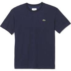 Lacoste Polyester T-shirts & Tank Tops Lacoste Basic Crew Neck T-shirt - Navy Blue