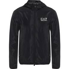 Emporio Armani Jackets Emporio Armani Train Core ID Hooded Light Bomber Jacket - Black