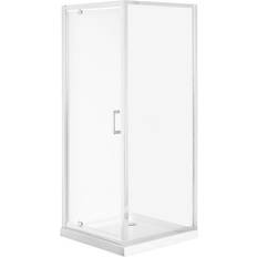 Bi-Fold/ Hinged Doors Shower Cabin Beliani Shower Cabin (194678) 900x900x1850mm