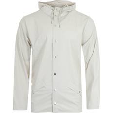 Men - White Rain Jackets & Rain Coats Rains Jacket Unisex - Off White