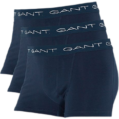 Gant Basic Solid Cotton Boxer 3-pack - Navy