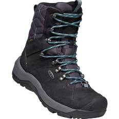 Keen Women Lace Boots Keen Revel IV High Polar Boot - Black/North Atlantic