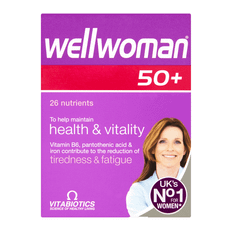 Magnesiums Vitamins & Minerals Vitabiotics Wellwoman 50+ 30 pcs