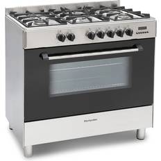 90cm - Timer Gas Cookers Montpellier MR91DFMX Stainless Steel