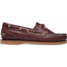 Brown - Women Boat Shoes Timberland Classic Amherst 2 Eye Boat W - Brown