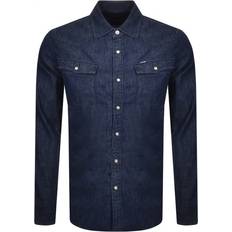 G-Star 3301 Slim Long Sleeved Shirt - Rinsed