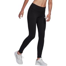 3XL - Women Tights Adidas Loungewear Essentials High-Waisted Logo Leggings - Black/White