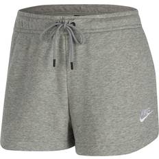 Nike Sportswear Essential French Terry Shorts W - Dk Grey Heather/White