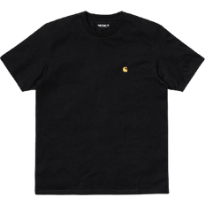 Carhartt T-shirts Carhartt S/S Chase T-shirt - Black/Gold