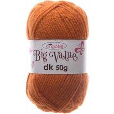 Gold Arts & Crafts King Cole Big Value Knitting Yarn DK