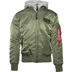 Alpha Industries MA-1 D-Tec Jacket - Dark Green