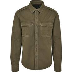 Brandit Vintage Shirt - Olive Green