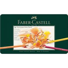 Faber-Castell Coloured Pencils Faber-Castell Colour Pencil Polychromos Tin of 36