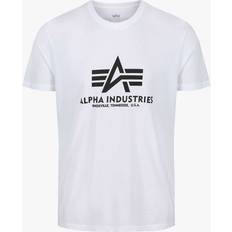 Alpha Industries T-shirts & Tank Tops Alpha Industries Basic Logo T-shirt - White