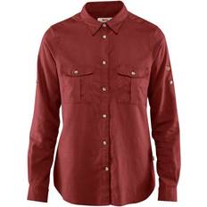 Fjällräven Övik Travel Shirt LS W - Raspberry Red