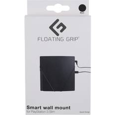 Floating Grip PS3 Slim Console Wall Mount - Black