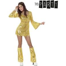 Atosa Disco Girl Costume Golden