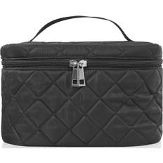Gillian Jones Cosmetic Bags Gillian Jones Studio Beauty Box - Quilted Black