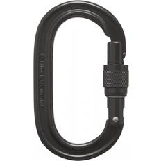 Black Diamond Oval Keylock Screwgate Carabiner